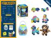Children'S Assembled Granules Building Block Educational Toys Space Capsule Storage Bucket Gift Box