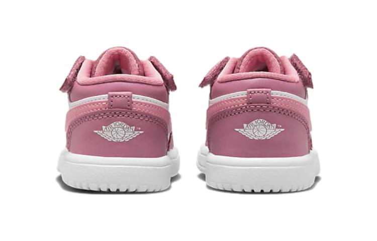 Kids' Sneakers Nike Jordan Air Jordan 1 Low Alt TD Cushioning, Wear Resistant Low top Toddler Shoes Pink