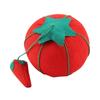 Tomatenförmiges Stecknadelkissen mit 4 cm Durchmesser, Tragbarer Nadelaufbewahrungshalter für Stickerei, Quilting und tägliche Nähprojekte