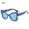 Trendy Party Large Frame Women Sunglasses Dopamine Butterfly Colorful Sunglasses Hip-hop Uv400 Sunscreen Full Frame Sunglasses