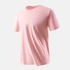 Short T-shirt Men's Fitness Ice Silk Half-sleeve Men's Breathable Mesh Loose Plus Fat Plus Size Sports Short-sleeved Breathable Sweat-wicking T-shirt