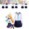Adorable Koshi Torako Cosplay Sailor Dress For Women In White With Accessories