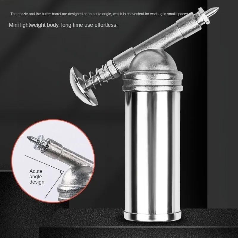 80cc Fassungsvermögen 1000PSI Ausgangsdruck Öler Mini Fahrrad Fettpresse Maschine Handheld Hochdrucköler Handwerkzeuge Reparaturwerkzeuge