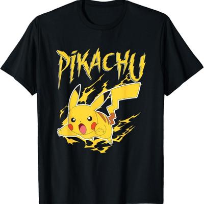 Pokémon Pikachu Volt Tackle Attack T-Shirt