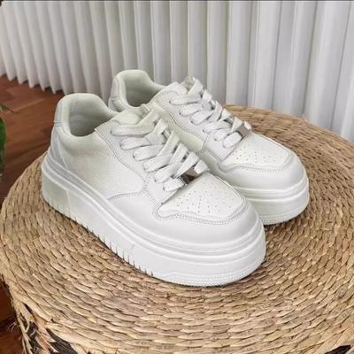 Platform White Shoes Women's Spring New Muffin Versatile Board Shoes Student Casual Shoes