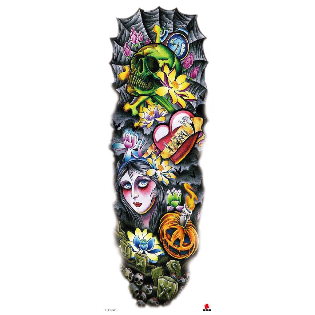 High Quality Temporary Body Arm Sticker Fake Temporary Tattoo Arm