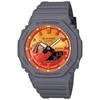 Casio G-Shock GA-2100FL-8AJF Men's Watch, Gray/Orange Gradient