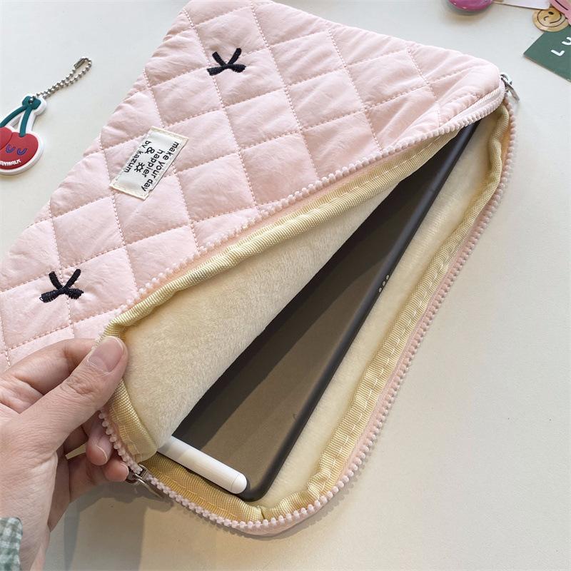 Tablet Storage Bag, Laptop Storage Bag, Soft Bag, Bow-Tie Laptop Protective Case, Shockproof Inner Sleeve