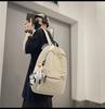 Schoolbag Backpack Simple Large Capacity Travel Backpack Female Leisure Japanese Junior High School High School Student School Bag