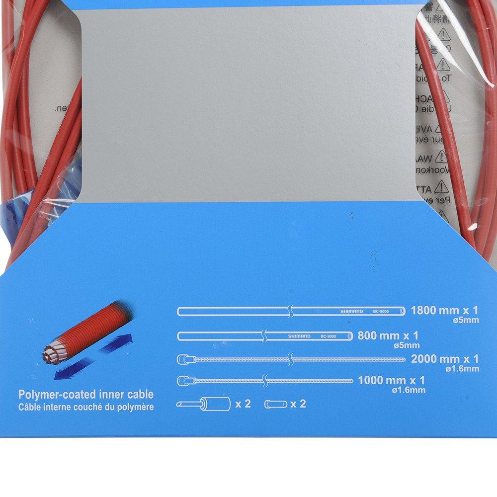 SHIMANO Sada brzdových lanek s polymerovým povlakem Y8YZ98030 BC-9000