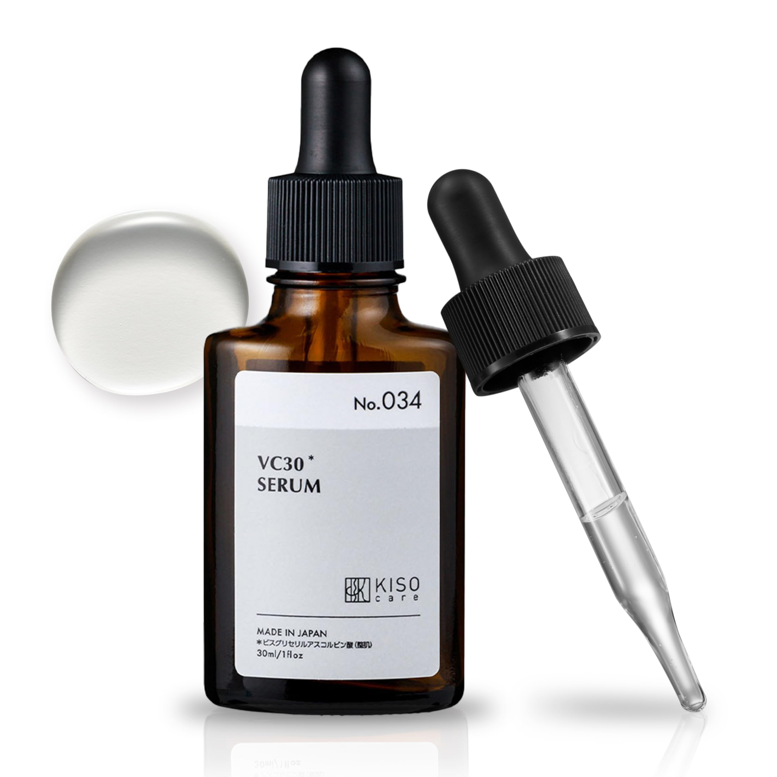

KisoCare Pure Essence VC30 30ml New Vitamin C Derivative Serum Low Supports Tired [No.034] 30% -Highly Formulated, Irritation, Skin-