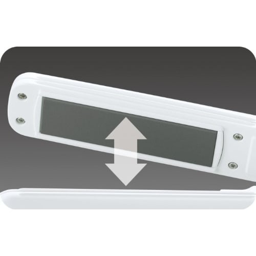 Panasonic Hair Iron for Both Curling and Straightening, Compatible with Overseas Countries, 32mm, White, EH-HW12-W