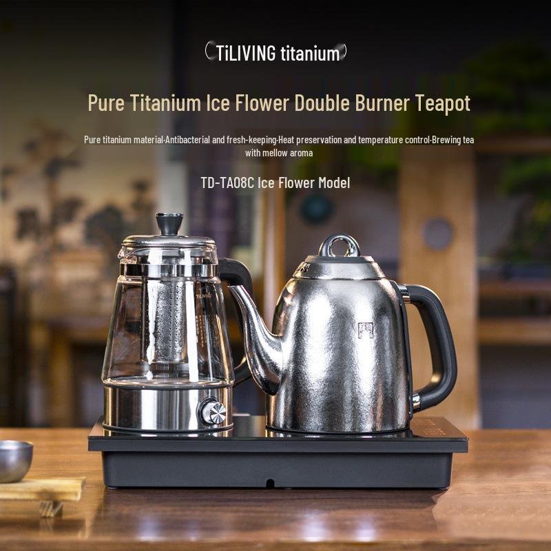 

TILIVING Титан Livy 2025: Многофункциональный электрический чайник для кипячения воды и заваривания чая, с функцией поддержания тепла