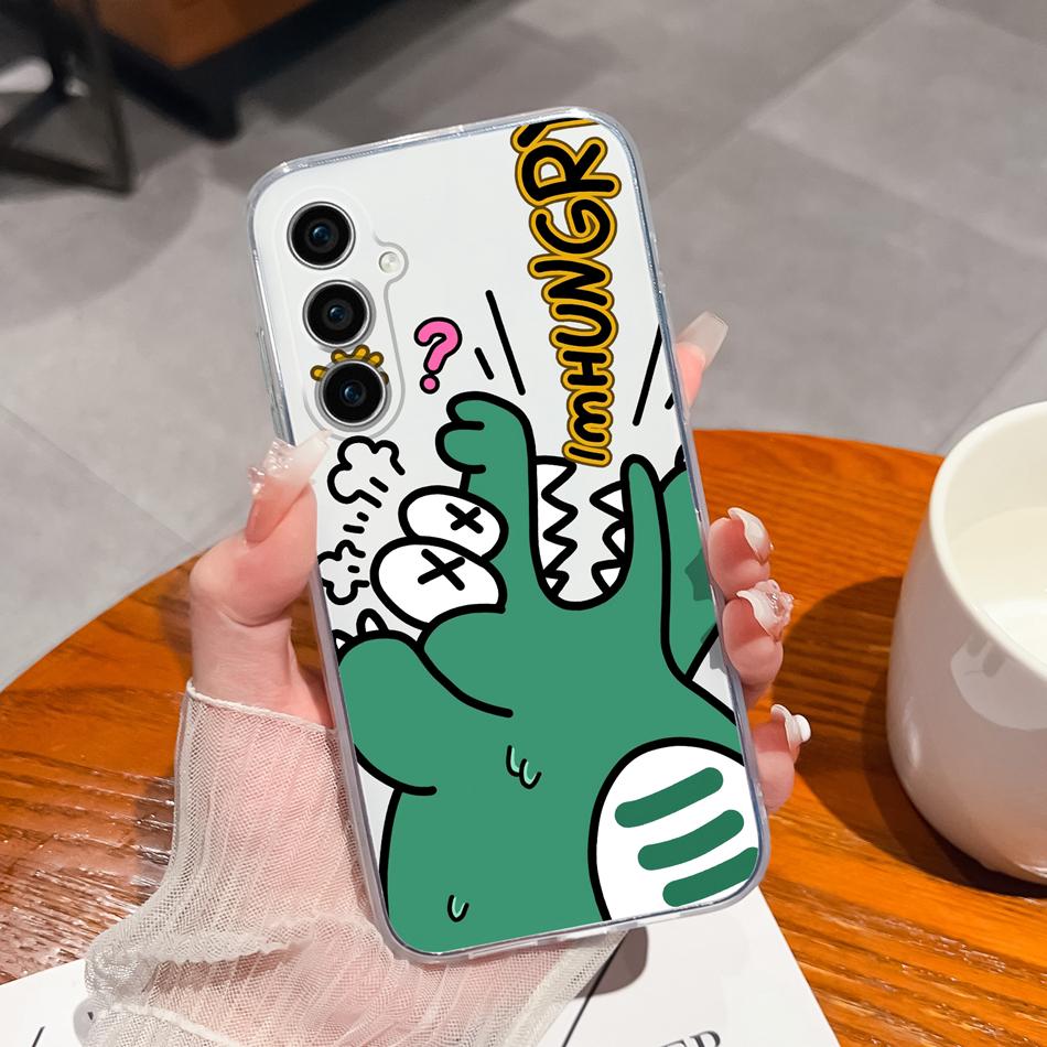 For Samsung S23 FE Plus Ultra Phone Case Soft Clear TPU Silicone Anti Drop Back Cover For Samsung Galaxy S 23 S23FE S23Plus Capa