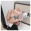 2025 New Spring Popular Chain Small Bag Women's Niche Design Butterfly Messenger Bag Casual Shoulder Bucket Bag