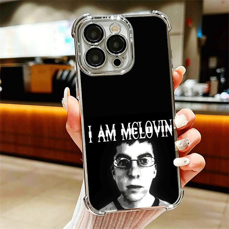 Mclovin SuperbadZ Soft Phone Case For iPhone 15 16 17 Air 14 Pro Max 16E Plus 13 12 Mini Plating Anti-Fall Fundas iPhone 15 Pro Max