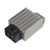 Motorcycle Voltage Regulator Replaces Upgrade Good Heat Dissipation Easy to tall DIY Parts 4 P 12V for 50cc 150cc