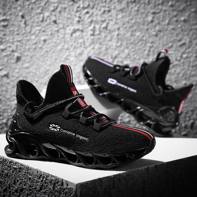 

Обувь Мужские кроссовки Кроссовки с лезвиями Пара лоферов Дышащая мужская обувь Спортивная обувь на толстой подошве Кроссовки для бега 39