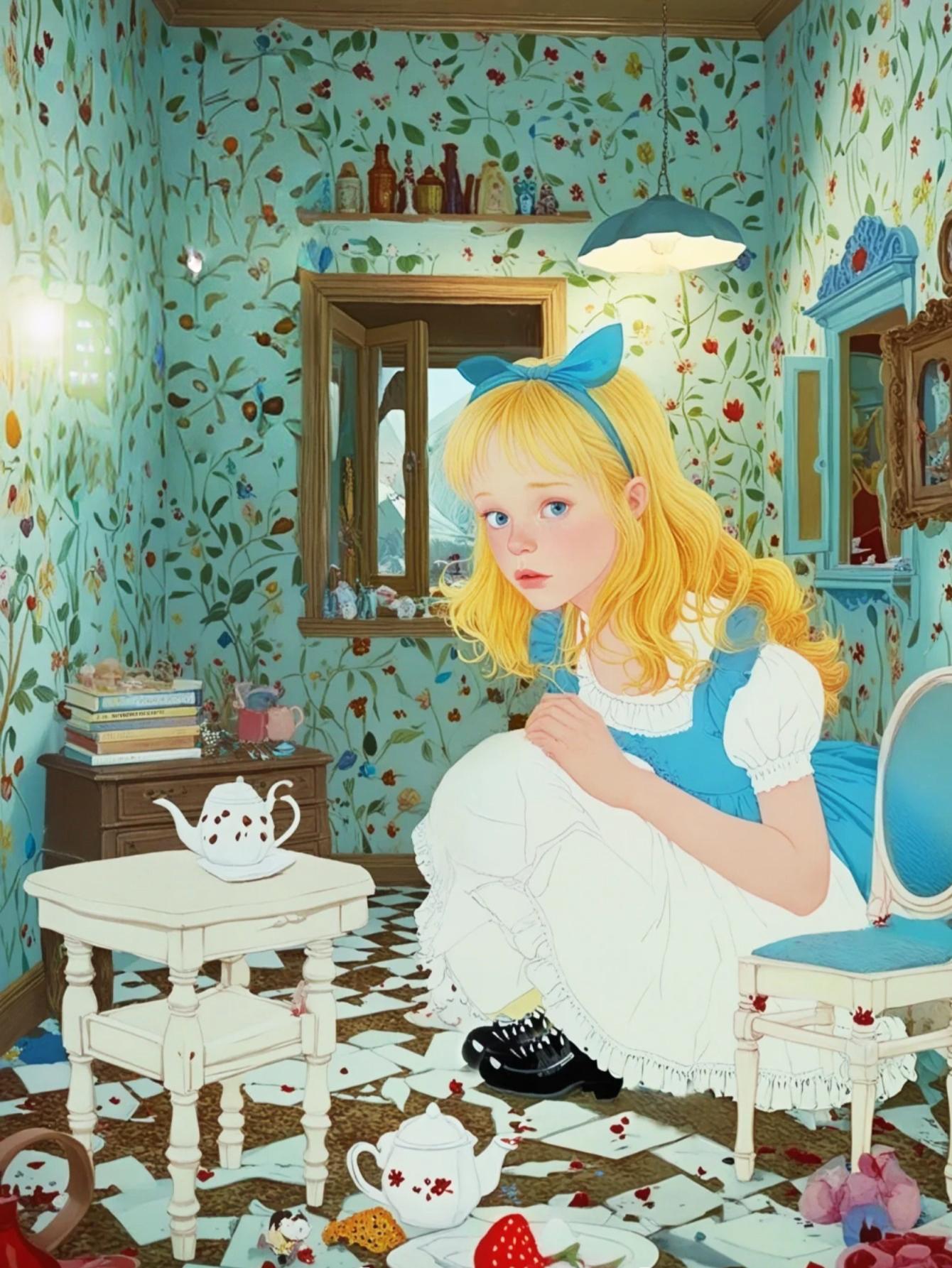 

Алмазная живопись своими руками Маленькая девочка в доме Набор для вышивания крестом Мозаичное искусство Алмазная живопись Полный круглый алмаз Домашнее украшение Round 20x30cm