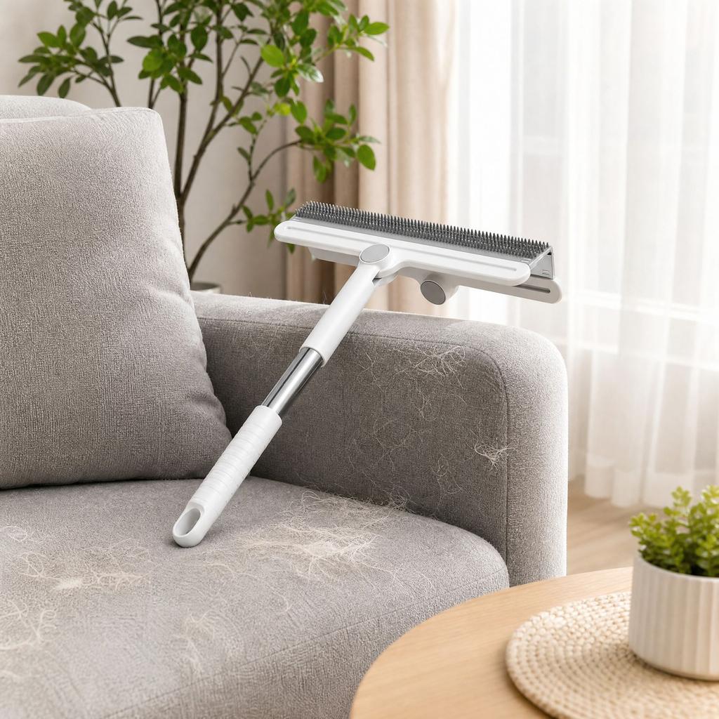 Multifunctional Pet Hair Remover Brush and Lint Roller for Dogs and Cats, Grooming Tool for Pet Hair Cleaning