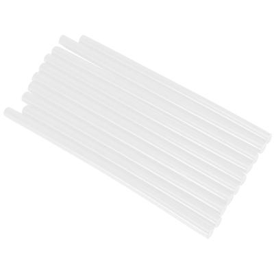 10pcs Set 7 * 150mm Colorful Hot Melt Glue Adhesive Sticks for 20W Small Power Gun Transparent