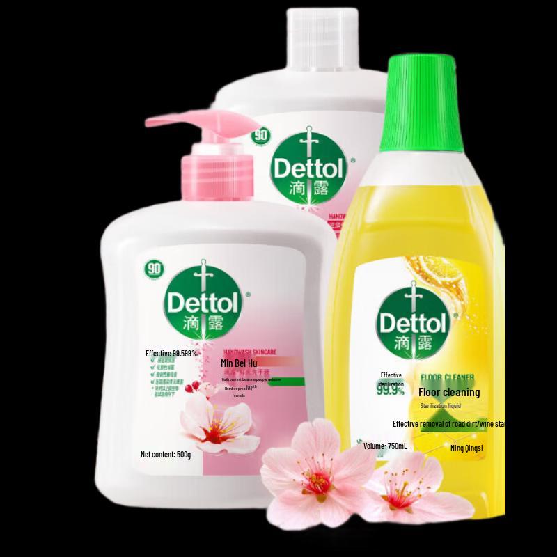 Dettol Antibacterial Floor Cleaner & Hand Wash Combo