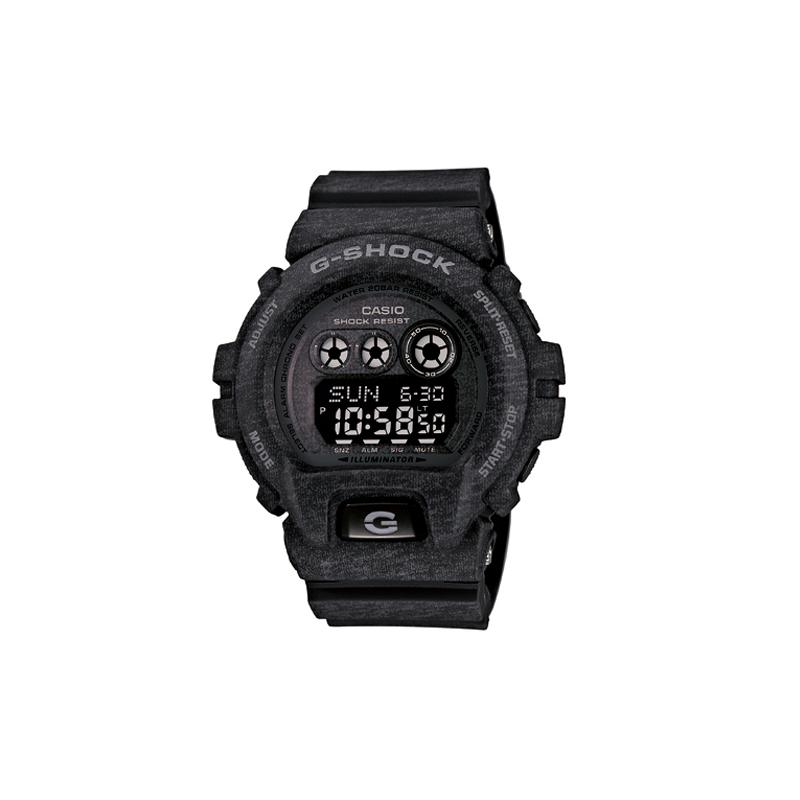 

Casio LCD/Pointer Dual Display Series G-SHOCK Series Theme Series Personalized Texture Sports and Leisure Quartz Movement Resin Strap GD-X6900HT-1 чёрный