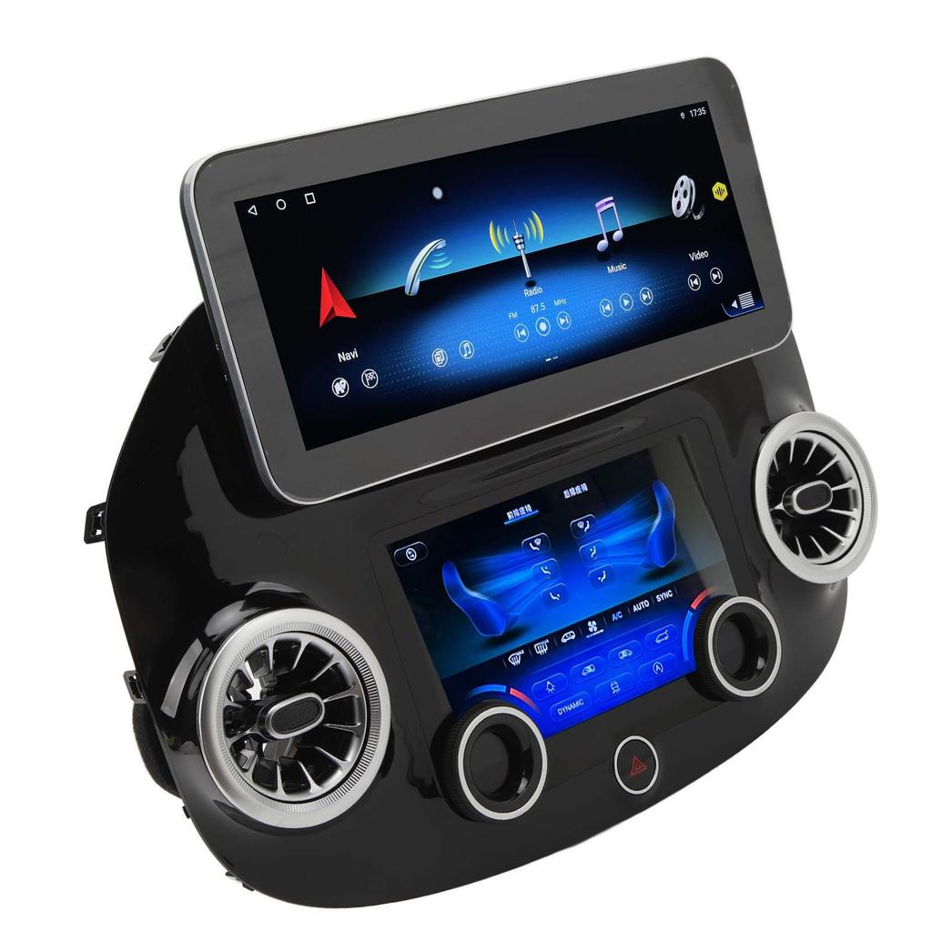 12.3 Inch Car Multimedia Player HD Touchscreen Radio Stereo GPS Navigation Bluetooth Head Unit Replacement for Benz