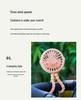Octopus Rechargeable Handheld Mini Fan with Night Light for Baby Strollers, Dorms, and Offices