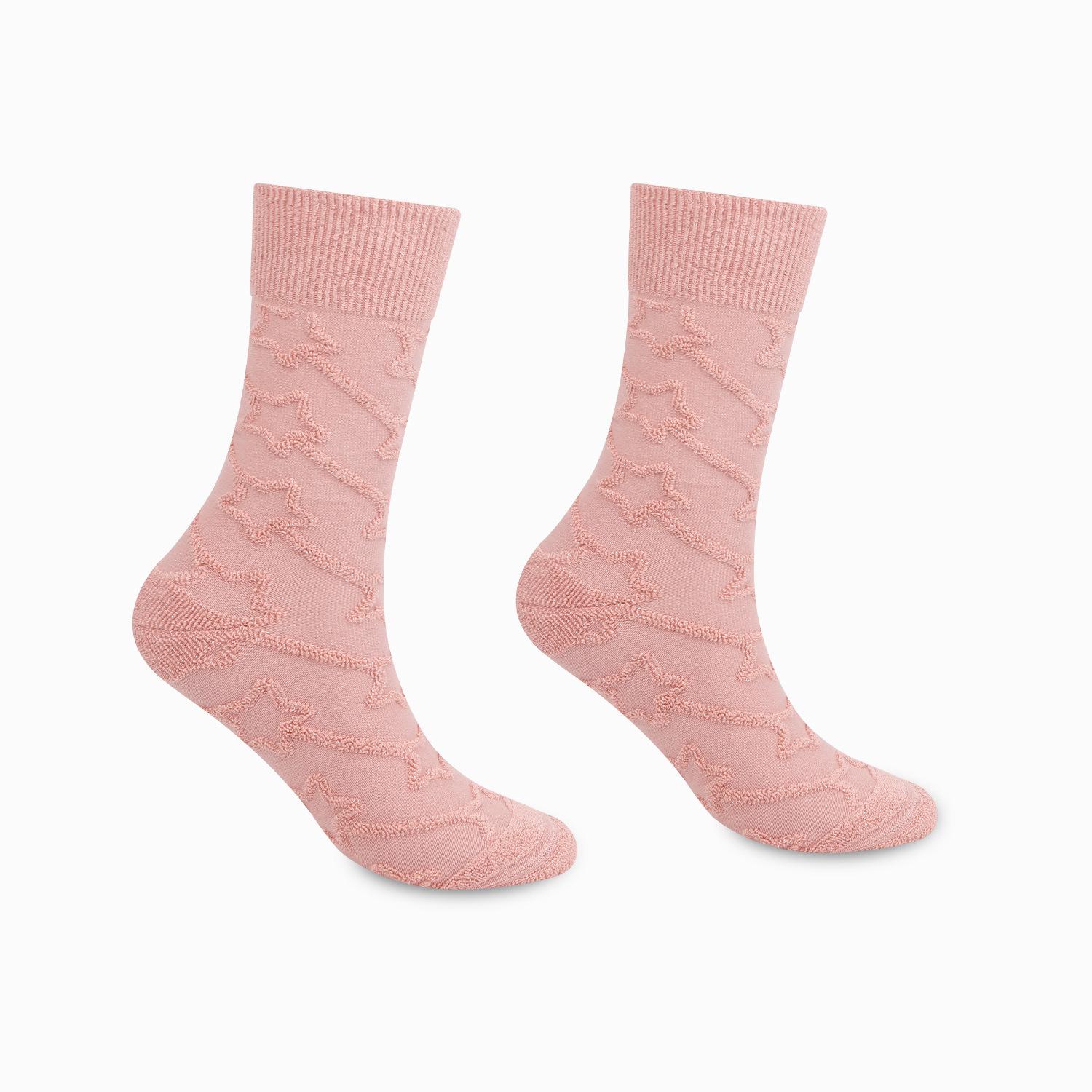 

Women s Mid-Calf Warm Terry Socks - Christmas, Autumn/Winter, Thick, Postpartum, Sleep. One Size