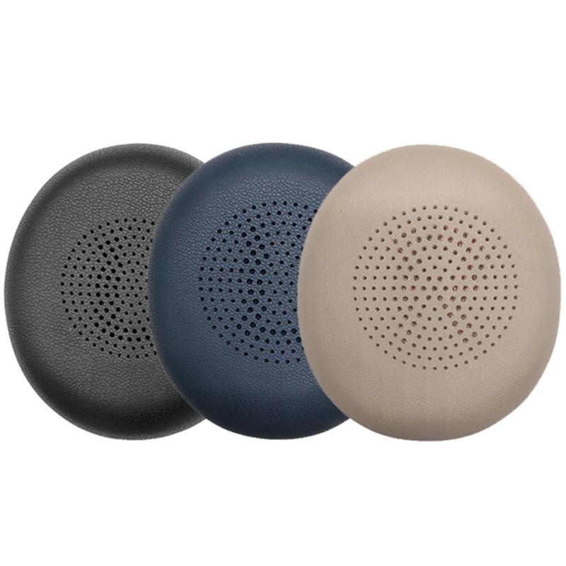 1Pair Earpads Replace Protein Leather Earpads Ear Cushions Sponge Earmuffs for Evolve 2 65 45H
