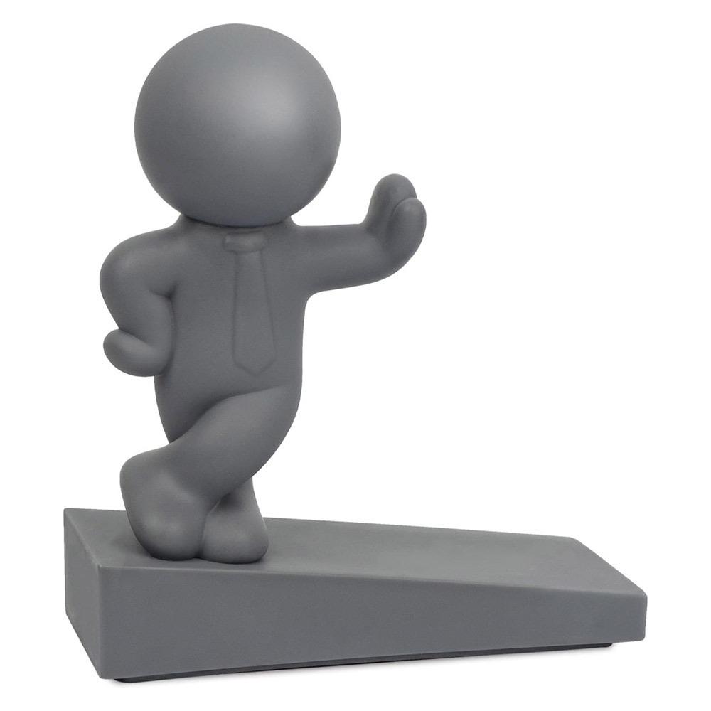 Cute Cartoon Decorative Door Stop No Drilling Action Figure Door Stopper Anti Collision Non-slip Door Bumper for Home&Bedroom