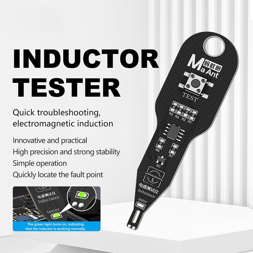 M093 Inductance Tester Motherboard Coil Tester Inductor Detector Repair Tool XA5 Electromagnetic Induction Quick Fault Check