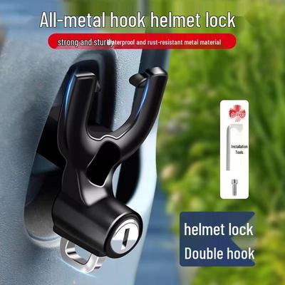 Diebstahlsicherung Elektro-/Motorradhelm-Schloss & Sicherheitshaken