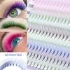 Color Segmented Single-Cluster False Eyelashes Large-Capacity Daily Hair Grafting Eyelashes