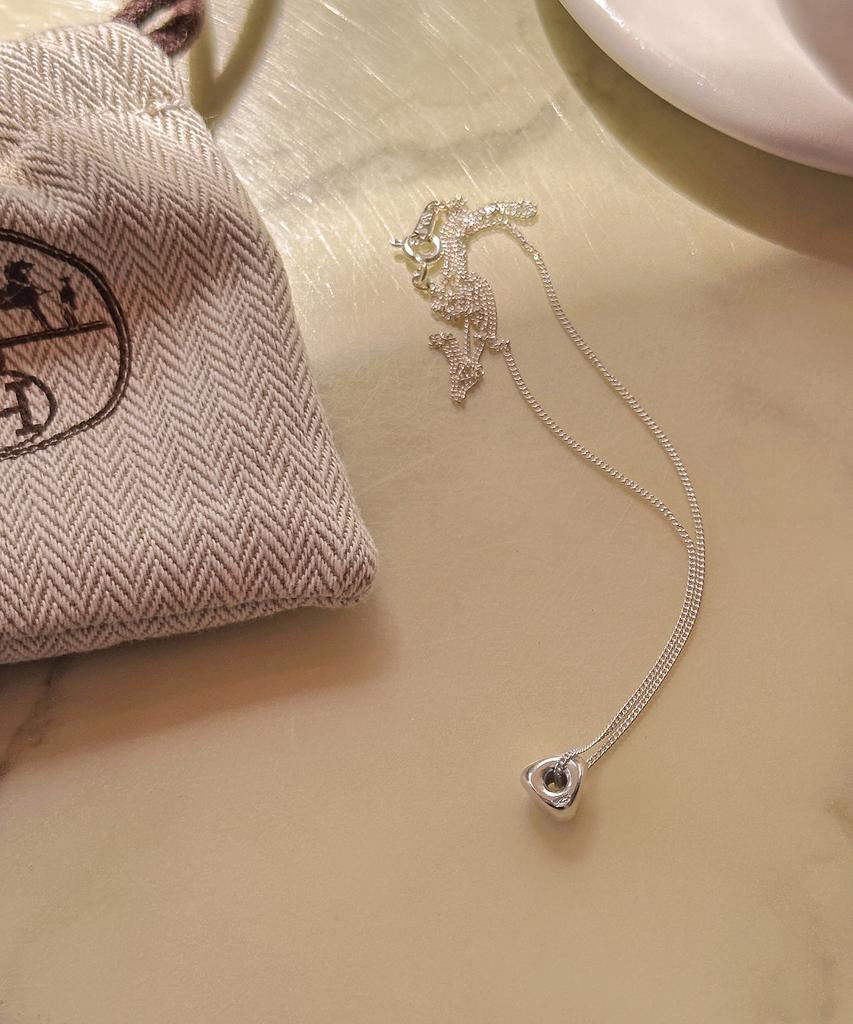 Code.H (Silver 925) Rondel Necklace_Silver