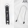 Authentic Oakley Eyeglass Chain Goggle Sunglass Strap AOO 0004ST 04 Black S