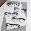 2180 Retro TR Eyebrow Danyang Metal Glasses Frame Unisex Students Trendy Prescription Eyewear