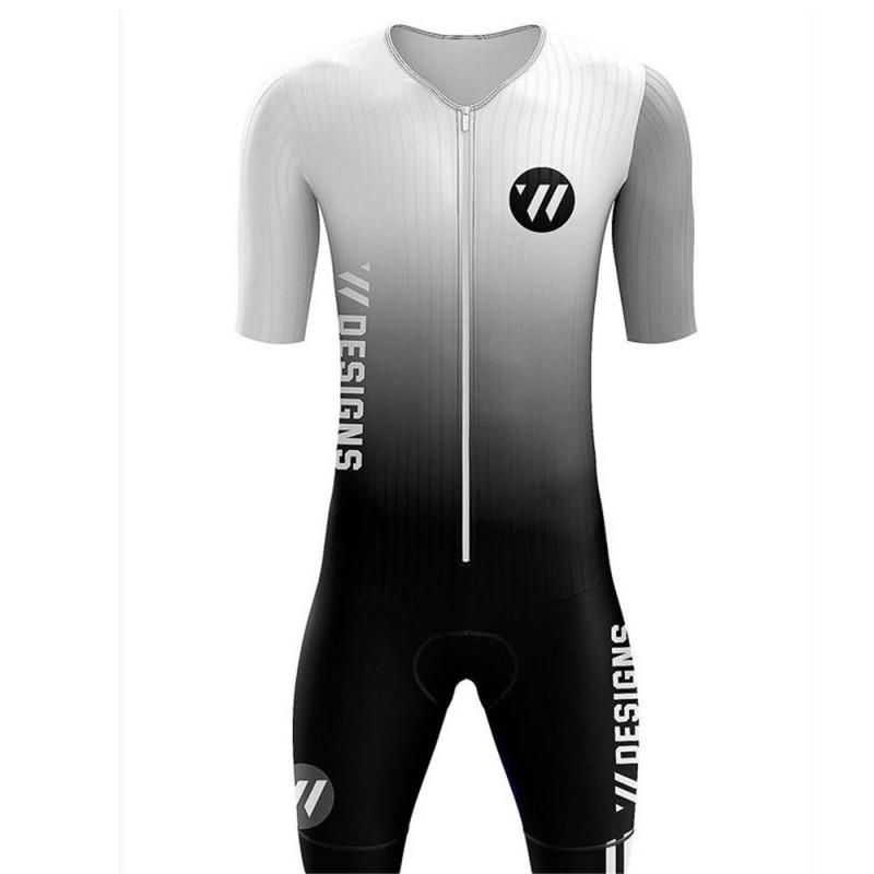 Mens Quick-Dry Triathlon Cycling Bodysuit Road Bike Racing Endurance Training