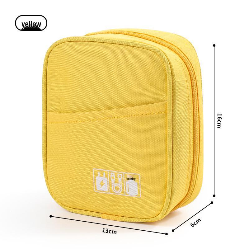 Portable Digital Storage Bag for Earphones, Charger, USB Cords & Accessories