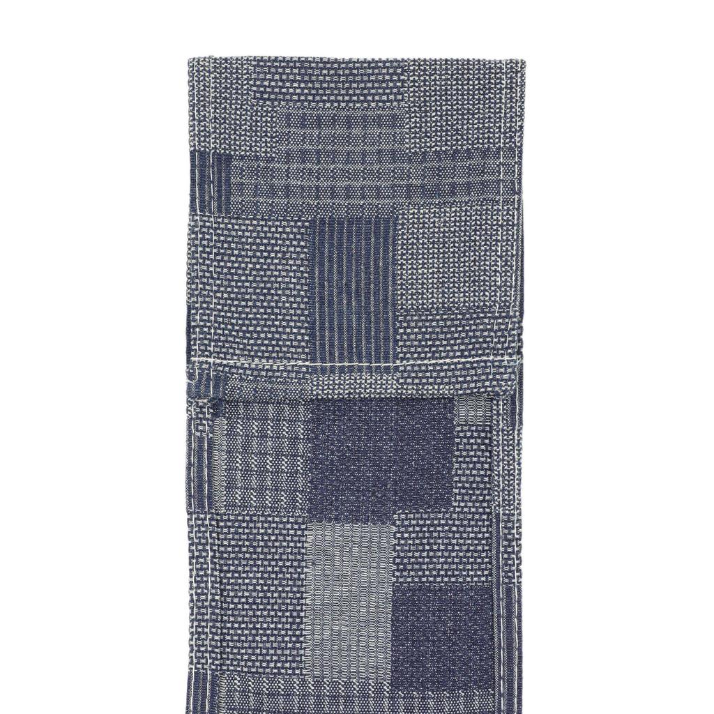 Spot Jacquard Non-Elastic Denim Jacket and Pants with Irregular Texture