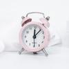 Student Desk Clock: Creative Silent Alarm, Metal Mini Table Clock, Cute Decorative Pocket Watch for Dorms