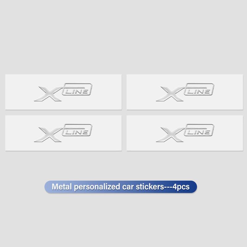 AABIU1 Metal Car Logo Sticker Car Door Window Wiper Stickers For KIA Cadenza Carens Carnival Cerato Ev6 FORTE K5 Sportage Rio Ceed Niro