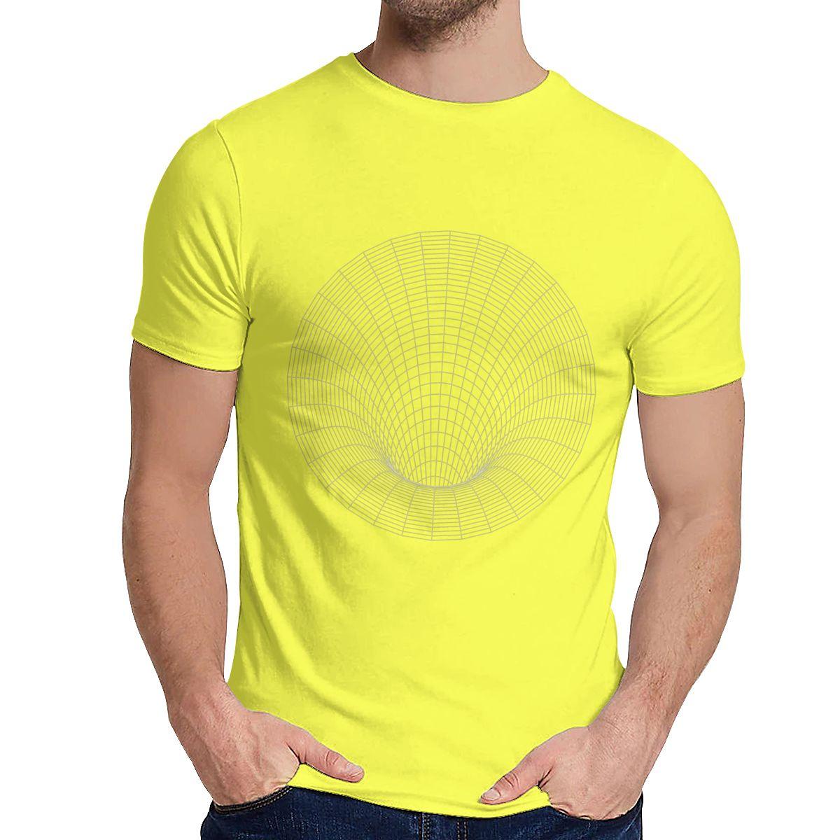 Graphic Print Event Horizon Science Physics Scientist T Shirt For Man Hipster 100 Pure Cotton T M