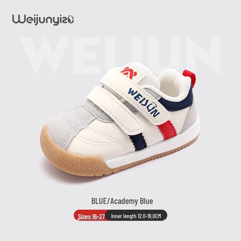 Wei Jun Yi Baby and Toddler Soft Sole Shoes for Boys and Girls, Spring/Autumn Style, 1-3 Years