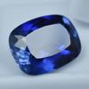 Natural Blue Tanzanite Loose Gemstone Cushion Cut 10.85 Ct for Jewelry Making and Gem Collections