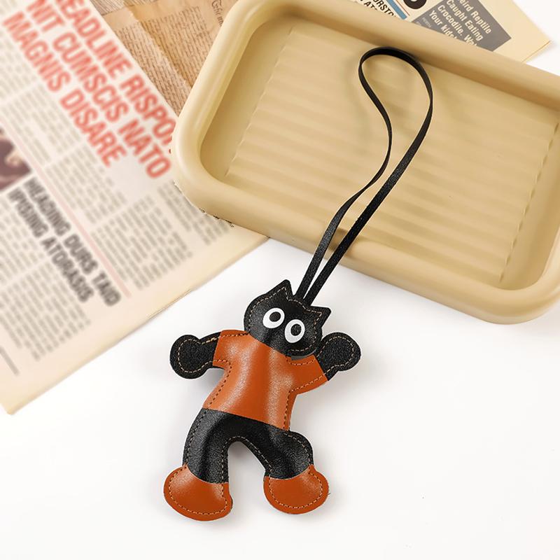 1PC Cartoon Shape Gift Bag Charm Bag Accessories Keychains Funny Ornament Mobile Phone Pendants Bag Pendants Cute Multicolor