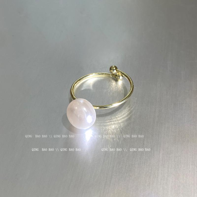 Korean-Style Niche Design Women's Adjustable Index Finger Ring: Chic, Versatile, and High-End for a Cold, Distinctive Look