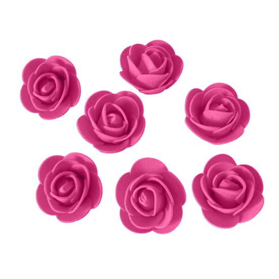 500 Pcs Mini Artificial Foam Rose Bulk Small Rose Flower Head for DIY Flower Arrangement Wall Garland Backdrop Wedding Bridal Shower Decor
