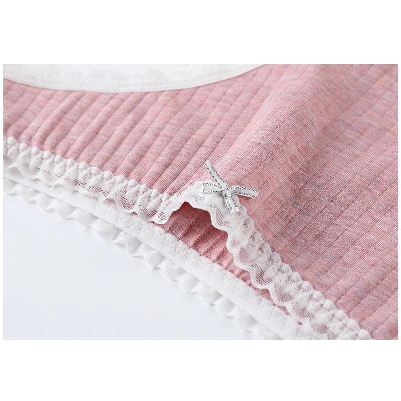 3 Pcs/Set Women Panties G-String Underwear Fashion Thong Sexy Cotton Panties Ladies G-string Soft Lingerie Solid Low Rise Panty